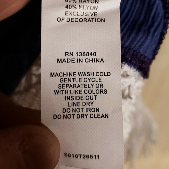 Kidpik Girls Tie Dye Sleeveless Tunic With Fringe - Picture 7 of 8